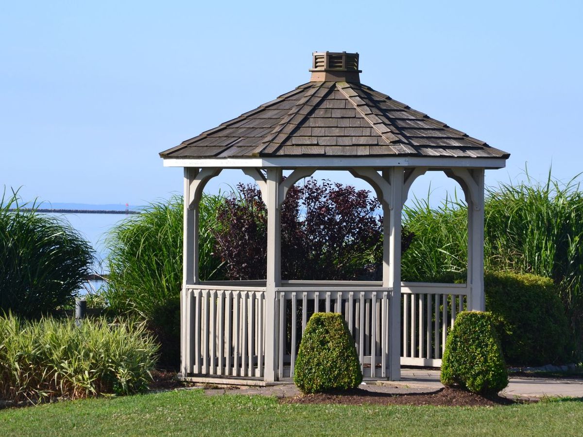 The pavilions